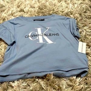 New✨🆕 Calvin Klein crop top tee shirt